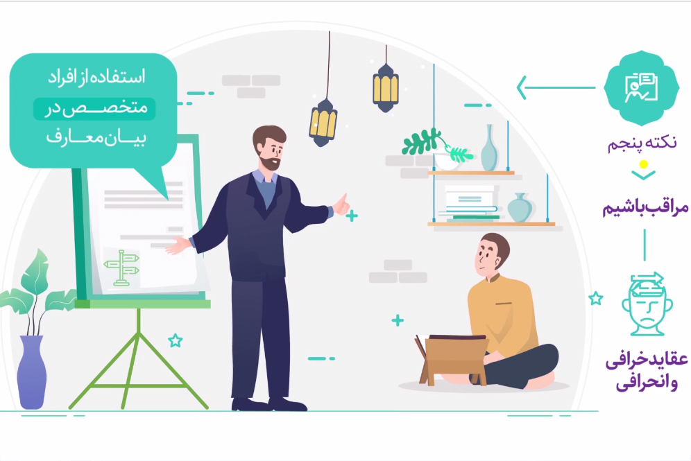 موشن&zwnj;گرافیک | چند نکته برای برپایی جلسه خانگی قرآن