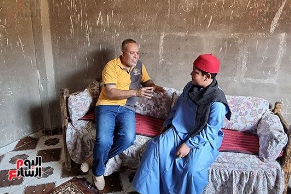 کودک قاری مصری که بزرگترین قاریان این کشور را به چالش می&zwnj;کشد + عکس