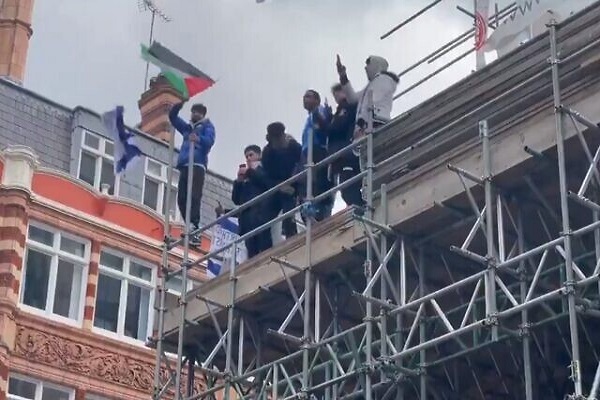 برگزاری تظاهرات در لندن در حمایت از فلسطین