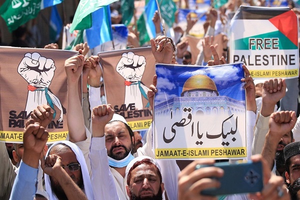 تظاهرات همبستگی با ملت فلسطین در نقاط مختلف جهان