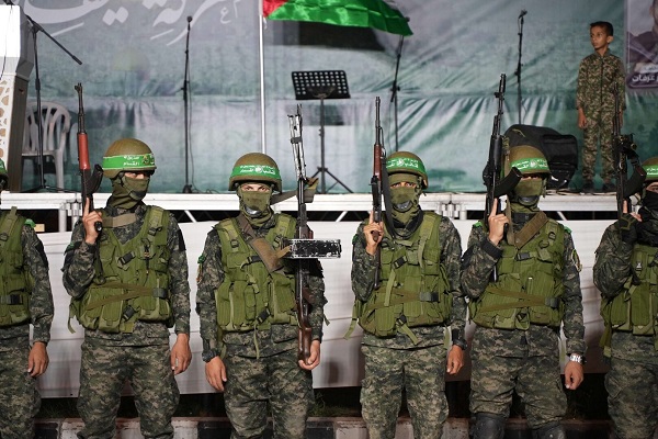 نمایش توان نظامی و سلاح&zwnj;های گردان&zwnj;های قسام در جنوب غزه + عکس