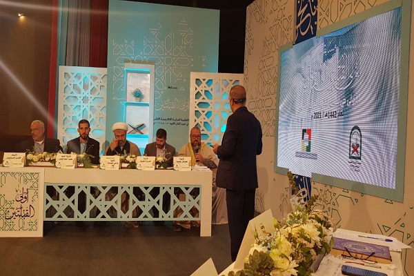 برگزاری روز دوم مسابقه بین&zwnj;المللی قرائت قرآن &laquo;اولی القبلتین&raquo; در لبنان +عکس