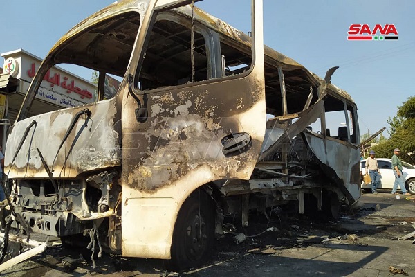 انفجار در دمشق يك کشته و 3 زخمی برجای گذاشت انفجار در دمشق يك کشته و 3 زخمی برجای گذاشت