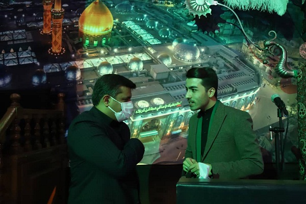 تلاوت امین پویا در شب عاشورای تکیه تجریش + صوت و عکس