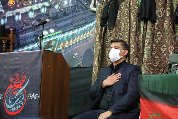 تلاوت امین پویا در شب عاشورای تکیه تجریش + صوت و عکس