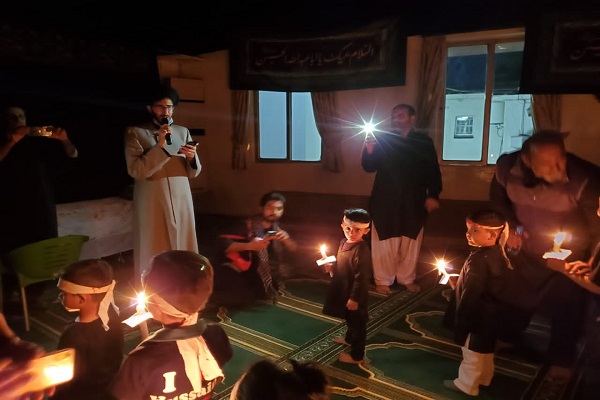 تصاویری از برگزاری مراسم شام غریبان در پایتخت زامبیا