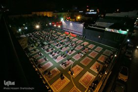 مراسم عزاداری هیئت هنر و رسانه قم