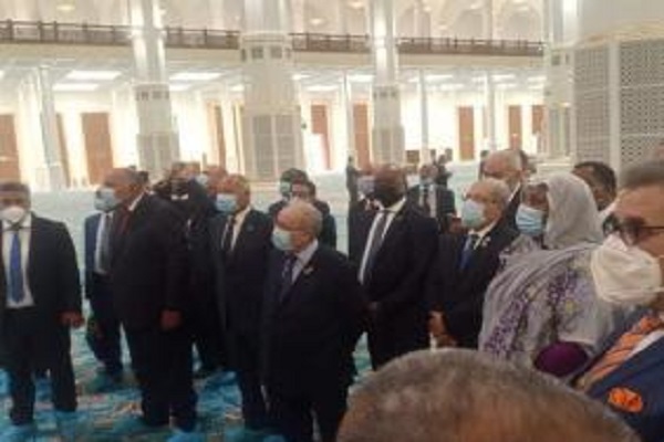 آماده// بازدید وزرای خارجه کشورهای آفریقایی از مسجد بزرگ الجزایر