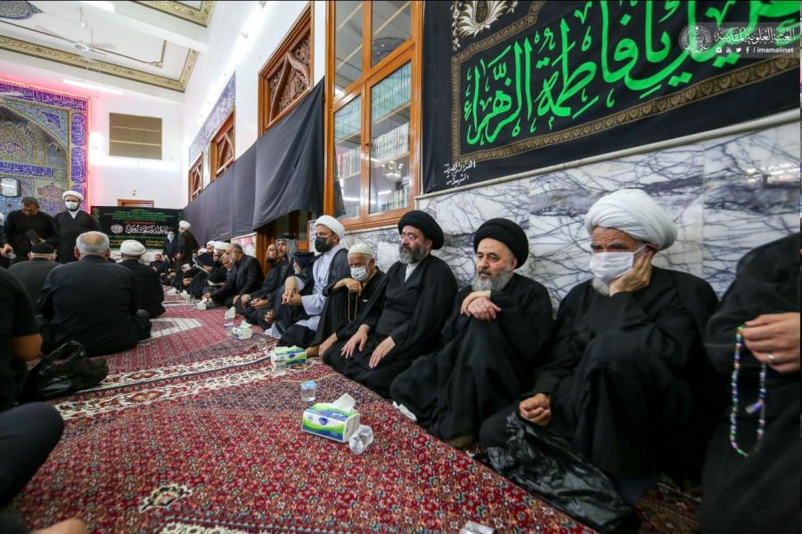 تصاویری از مراسم ترحیم آیت&zwnj;الله حکیم در حرم امام علی(ع)