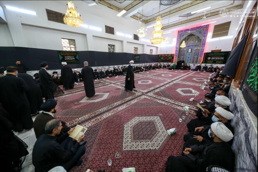 تصاویری از مراسم ترحیم آیت&zwnj;الله حکیم در حرم امام علی(ع)