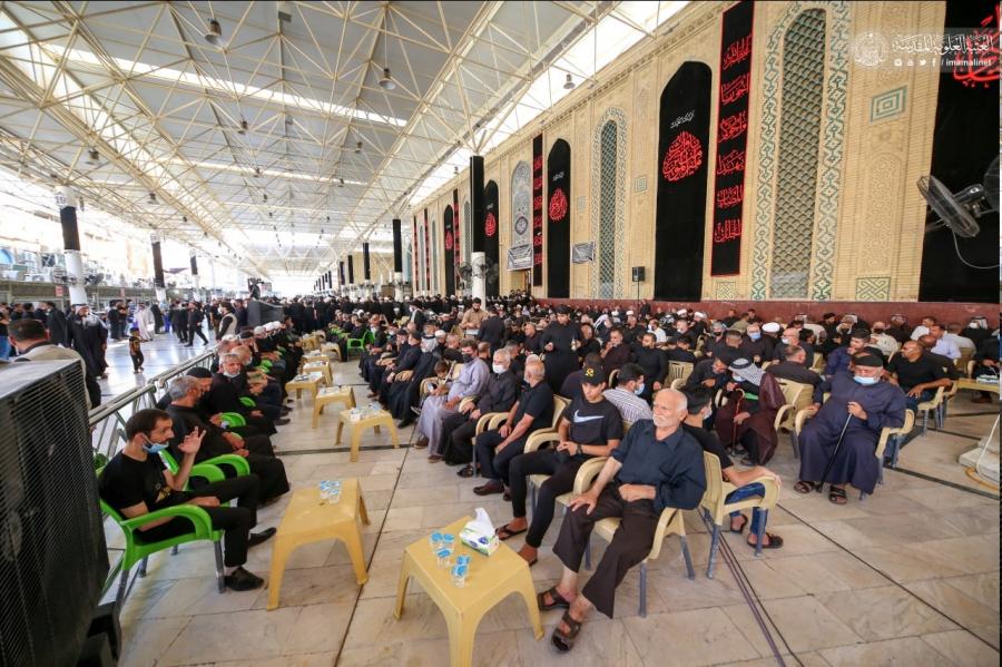 تصاویری از مراسم ترحیم آیت&zwnj;الله حکیم در حرم امام علی(ع)