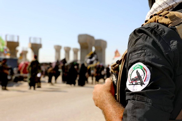 مجاهدتهای شبانه روزی رزمندگان الحشد الشعبی برای تامین امنیت اربعین امام حسین(ع) مجاهدتهای شبانه روزی رزمندگان الحشد الشعبی برای تامین امنیت اربعین امام حسین(ع)