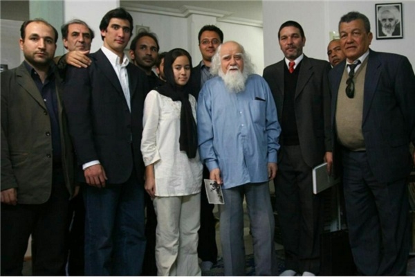 دیدار هیات کوبایی با محمدرضا حکیمی درسال 1385