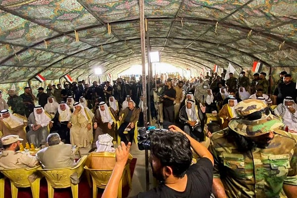 تضمین شیوخ عشائر &laquo;الطارمیه&raquo; برای همکاری اطلاعاتی با الحشد الشعبی + عکس