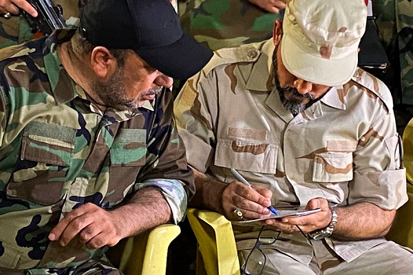 تضمین شیوخ عشائر &laquo;الطارمیه&raquo; برای همکاری اطلاعاتی با الحشد الشعبی + عکس