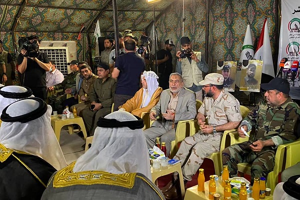 تضمین شیوخ عشائر &laquo;الطارمیه&raquo; برای همکاری اطلاعاتی با الحشد الشعبی + عکس