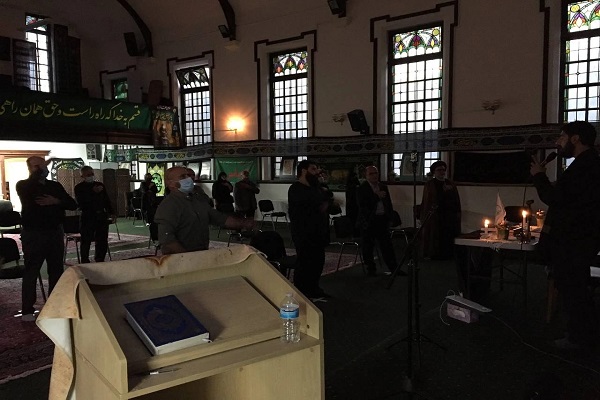 مراسم عزاداری دهه دوم محرم در لندن برگزار شد + عکس