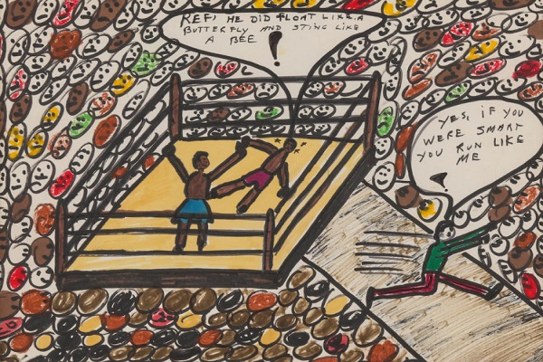 استقبال از آثار هنری بوکسور مشهور مسلمان آمریکایی استقبال از آثار هنری بوکسور مشهور مسلمان آمریکایی