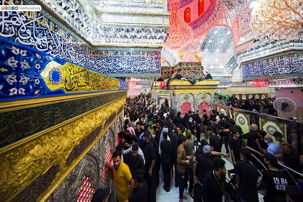 تصاویری از ضریح امام حسین(ع) در آستانه اربعین حسینی