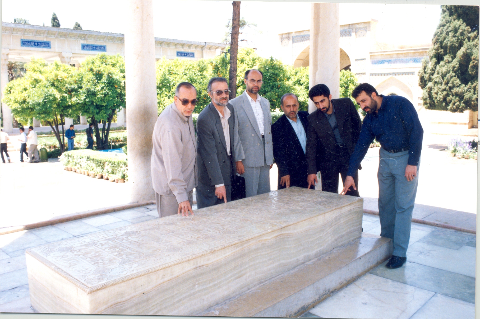 حضور قاریان و داوران مسابقات قرآن در حافظیه حضور قاریان و داوران مسابقات قرآن در حافظیه