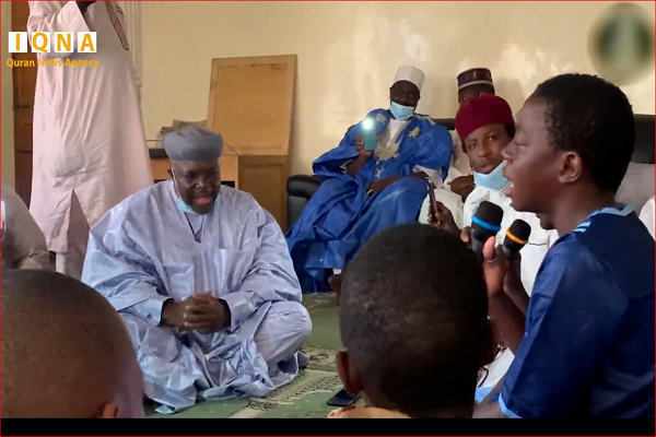 فیلم | جمع&zwnj;خوانی قرآن به سبک شیخ الحصری در سنگال