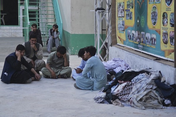 نخستین ویدئو از حمله داعش به مسجد قندهار افغانستان