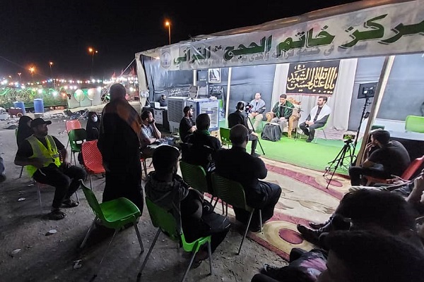 برپایی محافل قرآنی در مسیر پیاده&zwnj;روی نجف به کربلا