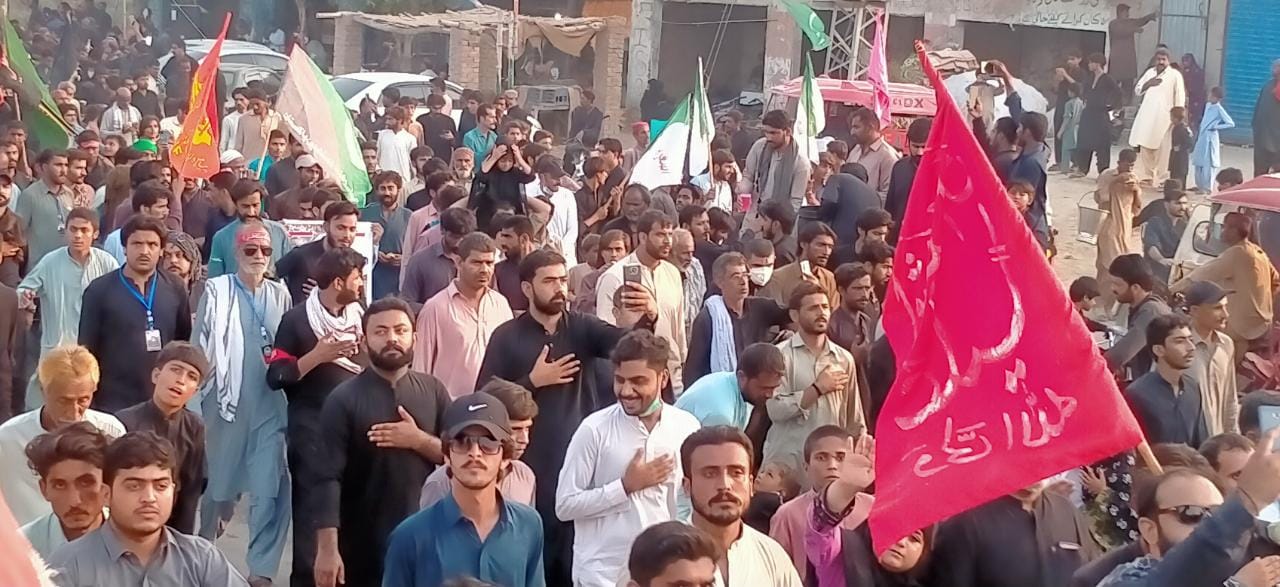 پیاده&zwnj;روی اربعین در جیکب&zwnj;آباد ایالت سند پاکستان (عکس+ فیلم)