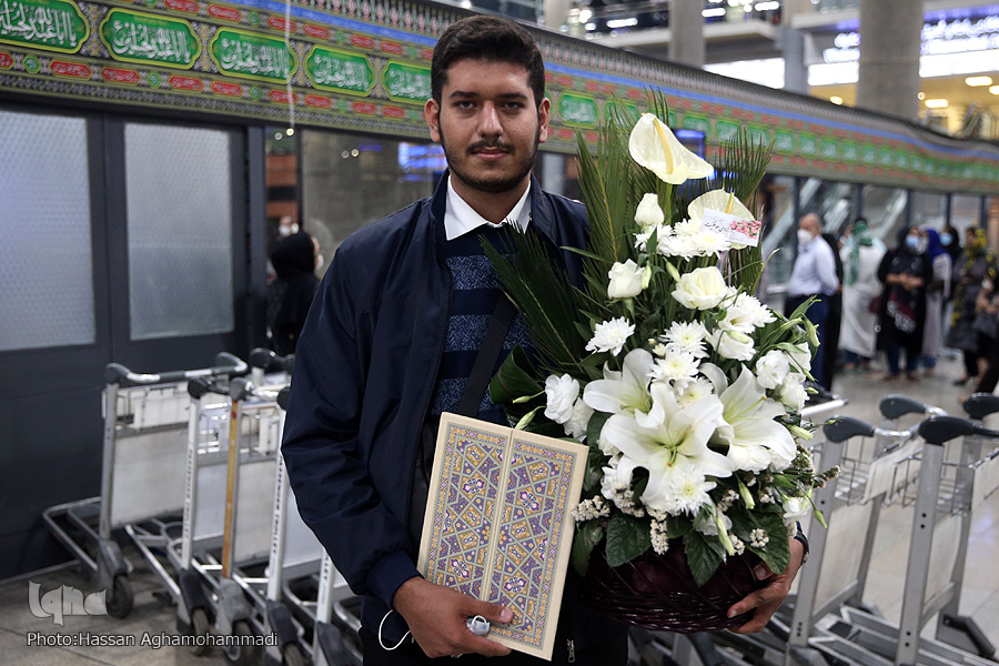 دیدار رتبه اول مسابقات قرآن کرواسی با رئیس سازمان اوقاف