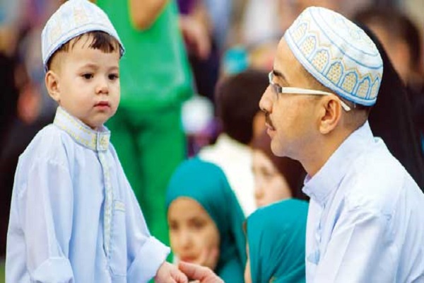 کودکان در مسجد مصر