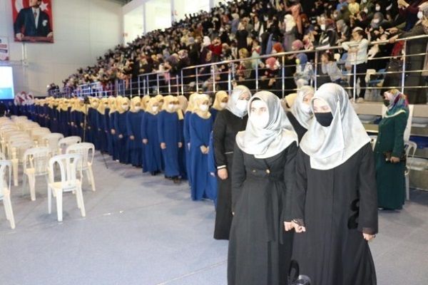 فارغ التحصیلی 290 حافظ قرآن در ترکیه 