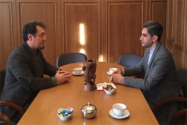 رایزن فرهنگی ایران در مسکو در انستیتو شرق&zwnj;شناسی روسیه