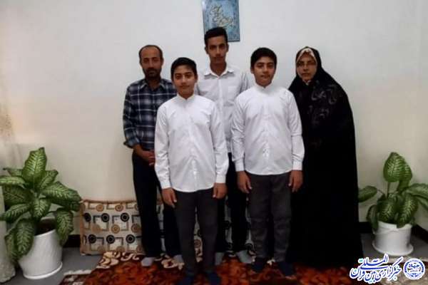 خانواده&zwnj;ای با رتبه&zwnj;های قرآنی