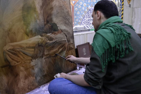 آغاز رویداد بین&zwnj;المللی فرهنگی ـ هنری &laquo;أم المقاومة&raquo; در کربلا + عکس