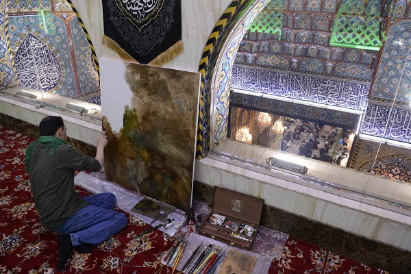 آغاز رویداد بین&zwnj;المللی فرهنگی ـ هنری &laquo;أم المقاومة&raquo; در کربلا + عکس