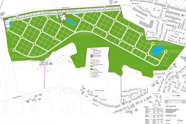 رونمایی از طرح بزرگترین قبرستان مسلمانان اروپا در انگلیبس رونمایی از طرح بزرگترین قبرستان مسلمانان اروپا در انگلیبس