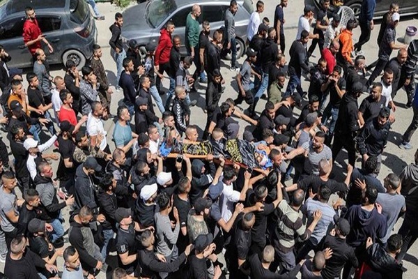 تشییعجنازه شهید امروز مقاومت در جنین و بیانیه حماس