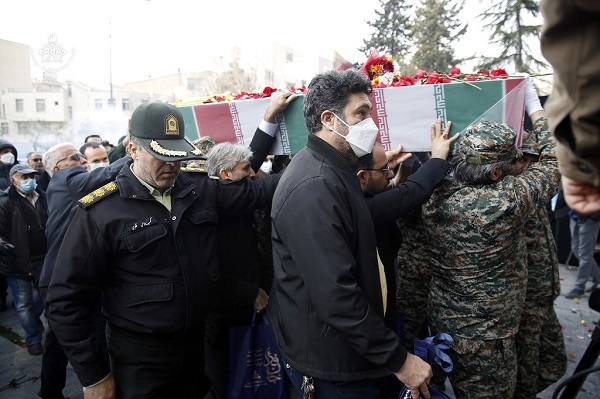 آیین استقبال از شهید گمنام عملیات خیبر برگزار شد آیین استقبال از شهید گمنام عملیات خیبر برگزار شد