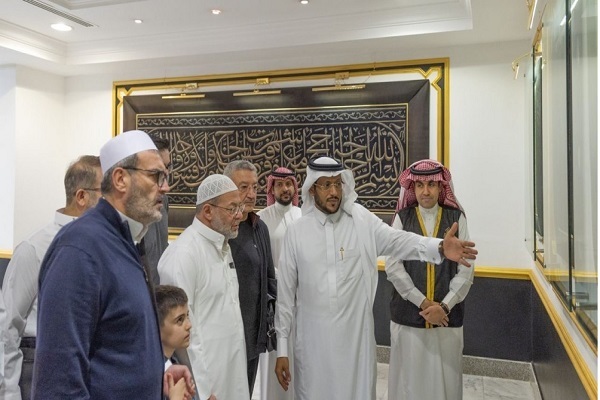 بازدید هیئت پارلمانی ترکیه از مجمع بافت پرده کعبه