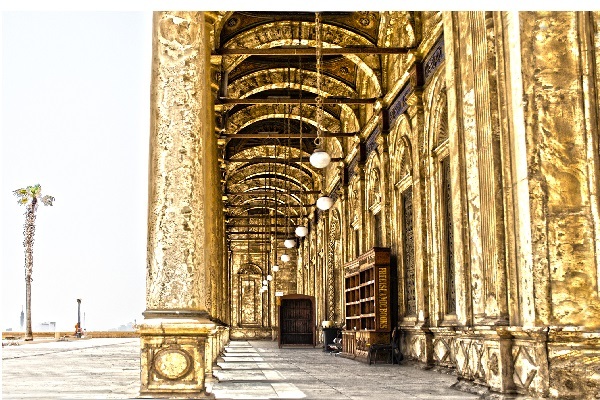 مسجد محمدعلی جواهری بر فراز ارگ قاهره