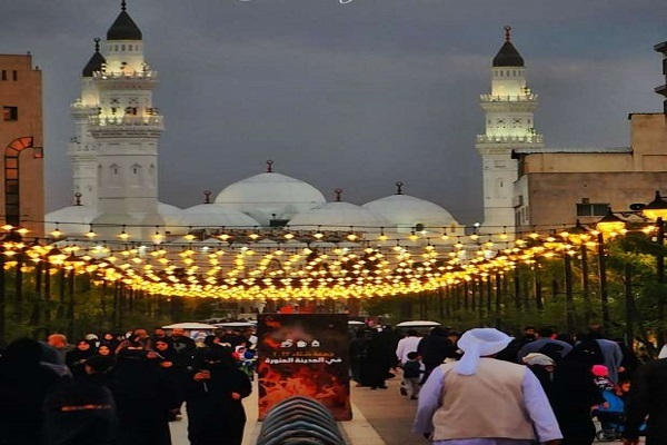 مسجد قبا پس از توسعه+ عکس