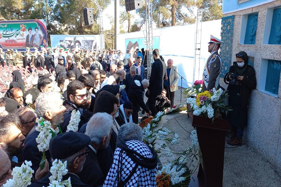 جایگاه جلوس بنیانگذار انقلاب در بهشت زهرا(س)