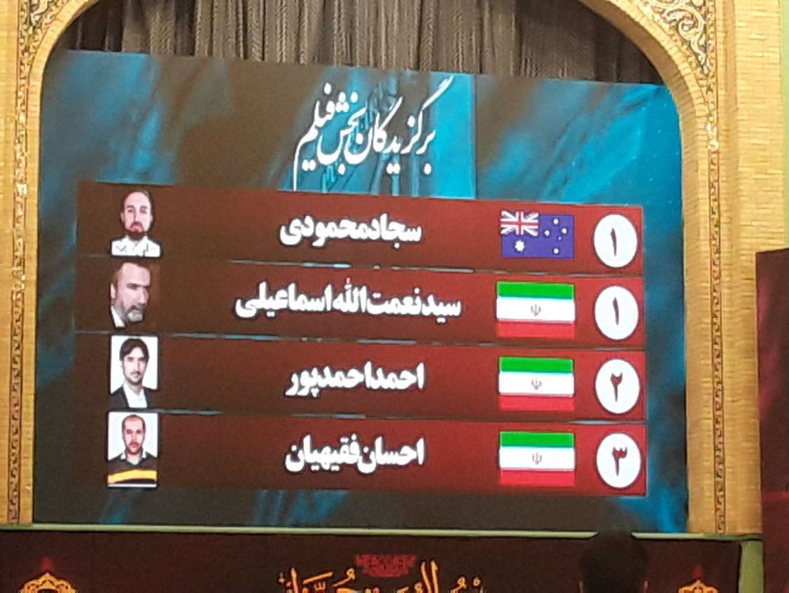 اعلام برترینهای هشتمین جایزه جهانی اربعین اعلام برترینهای هشتمین جایزه جهانی اربعین