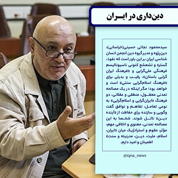 سید محممود نجاتی حسینی دینداری در ایران