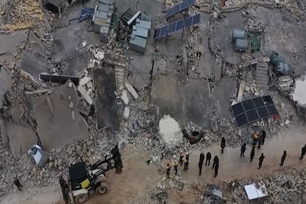 حشد الشعبی در خط مقدم کمک به زلزله زدگان سوری است