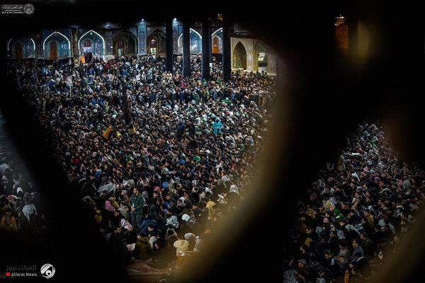 برپایی آیین سوگواری شهادت امام موسی کاظم(ع) در کاظمین + عکس