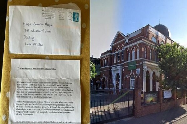 نگرانی از ارسال نامههای نفرتآمیز به دو مسجد لندن نگرانی از ارسال نامههای نفرتآمیز به دو مسجد لندن