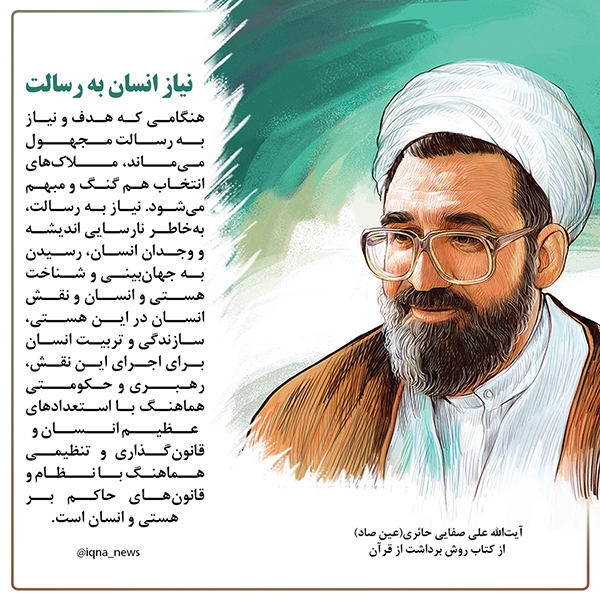 نیاز انسان به رسالت