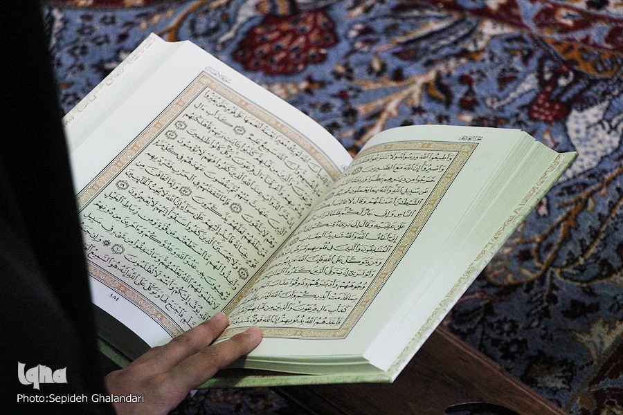 کیفیت القای معنا یکی از فروع مهندسی تلاوت + فیلم