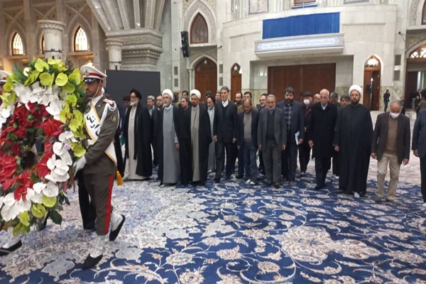 تجدید میثاق رئيس و اعضای شورای هماهنگی تبلیغات اسلامی با آرمان‌های امام راحل